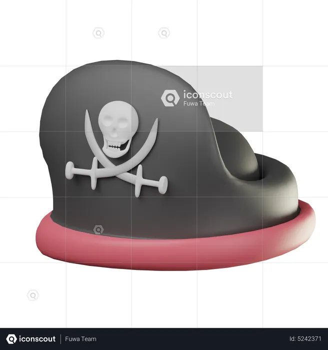 Piratenhut  3D Icon