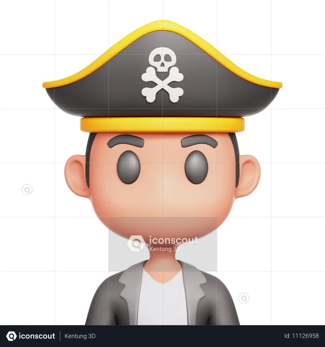 Pirates  3D Icon