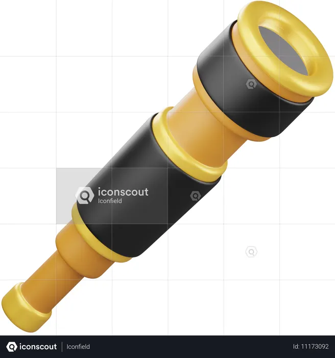 Pirates Telescope  3D Icon