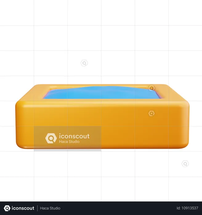 Piscina  3D Icon