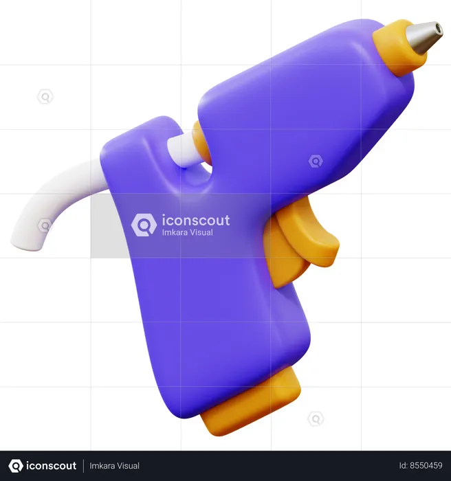 Pistolet à colle  3D Icon