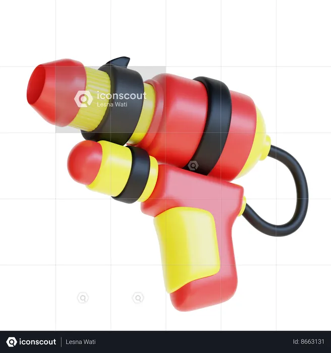 Pistolet à eau  3D Icon