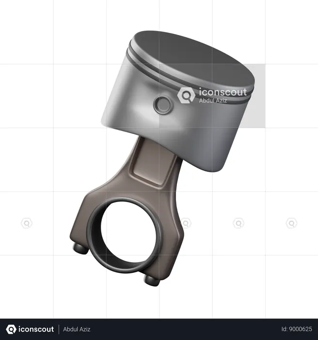 Piston  3D Icon