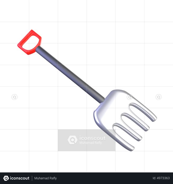 Premium Pitchfork 3D Icon download in PNG, OBJ or Blend format