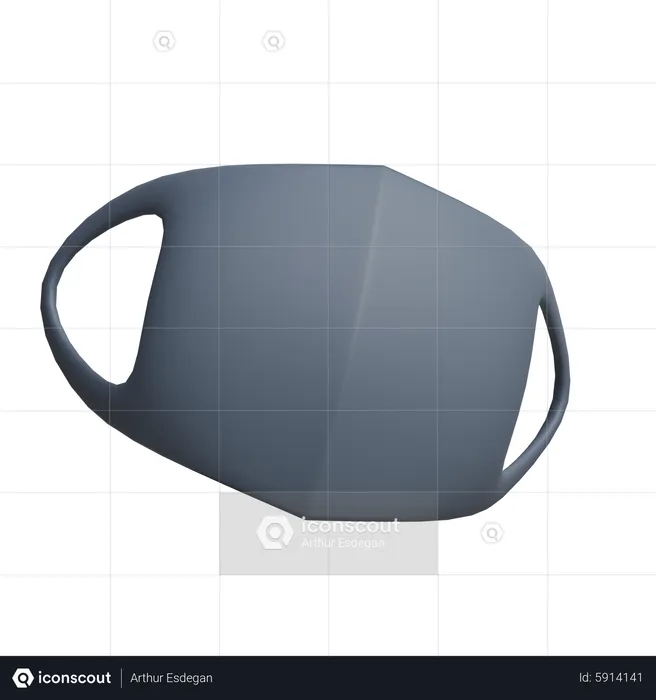 Pitta Mask  3D Icon