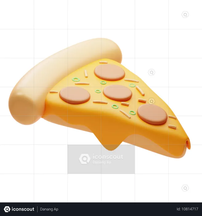 Pizza  3D Icon