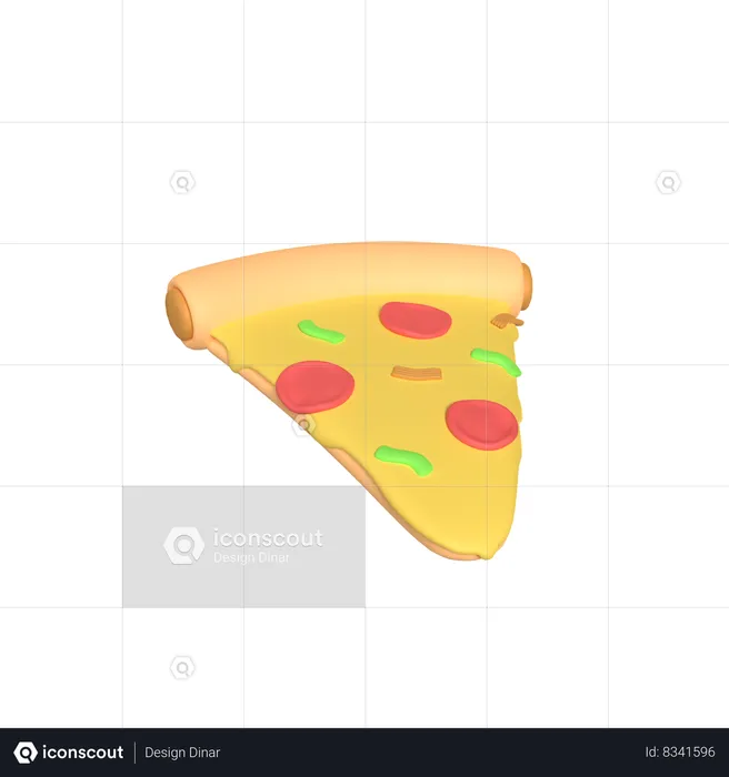 Pizza  3D Icon