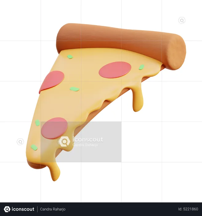 Pizza  3D Icon