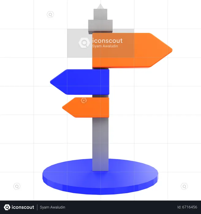 Conselho de Direção  3D Icon