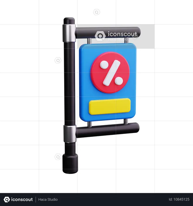 Plakatwand  3D Icon