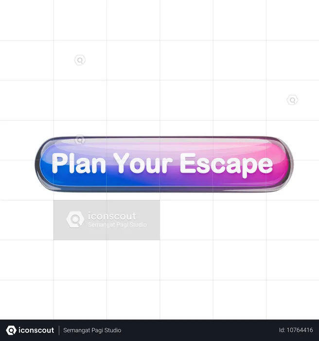 Plan Your Escape  3D Icon