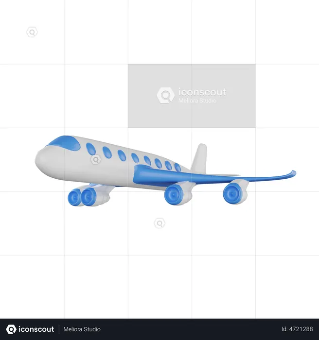 Plane  3D Illustration