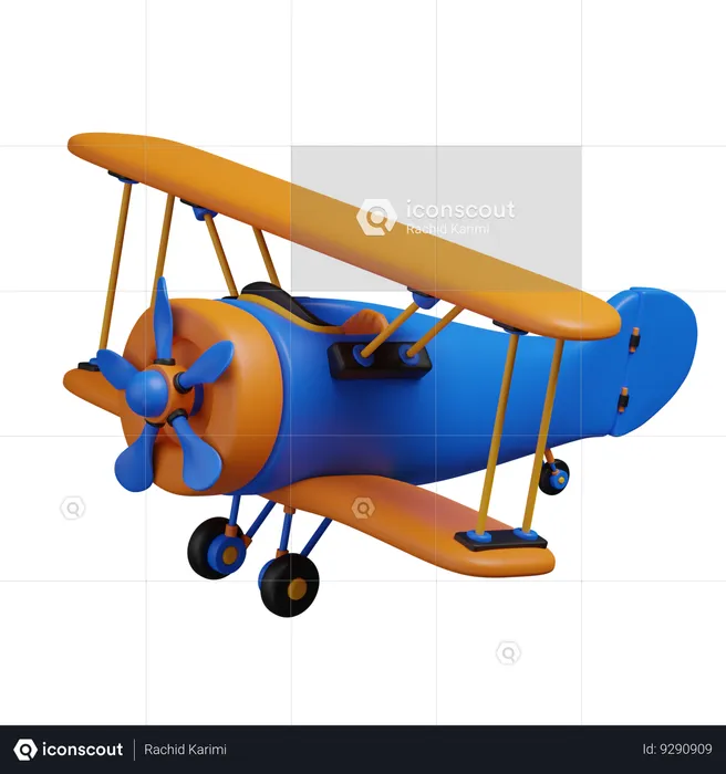 Plane Toy  3D Icon