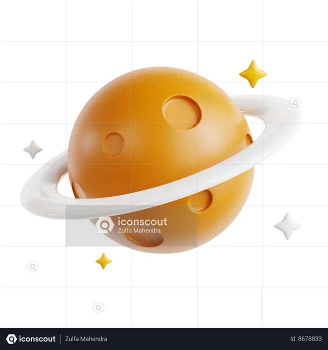 Planet  3D Icon