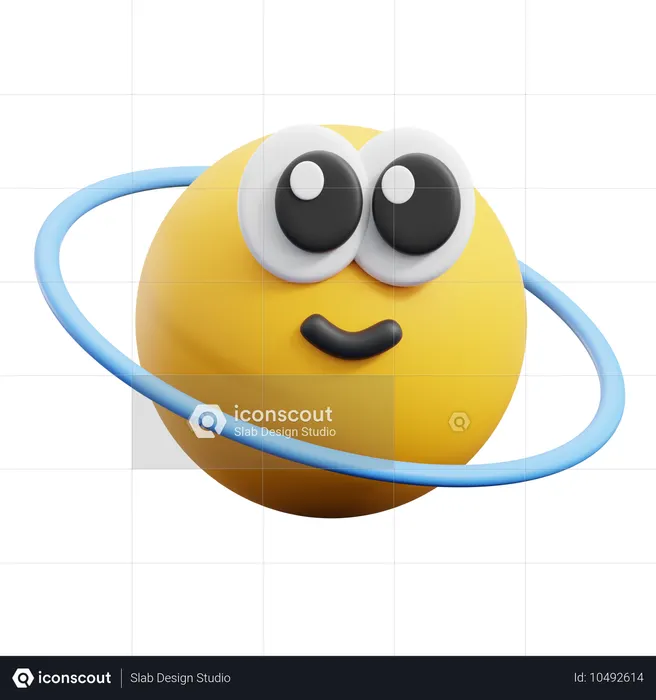 Planet  3D Icon