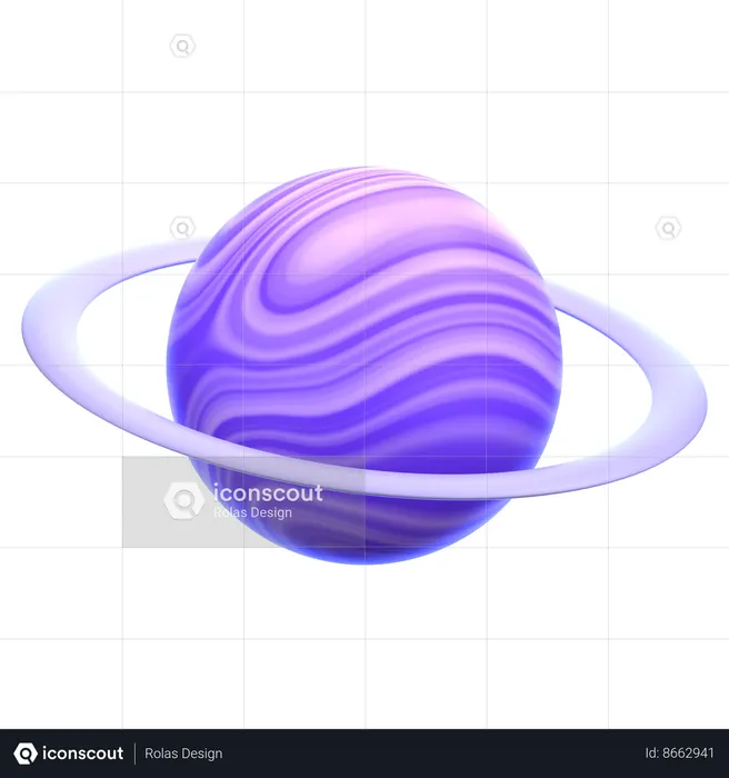 Planet  3D Icon