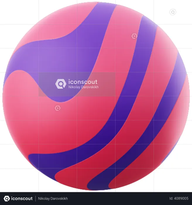 Planet  3D Illustration
