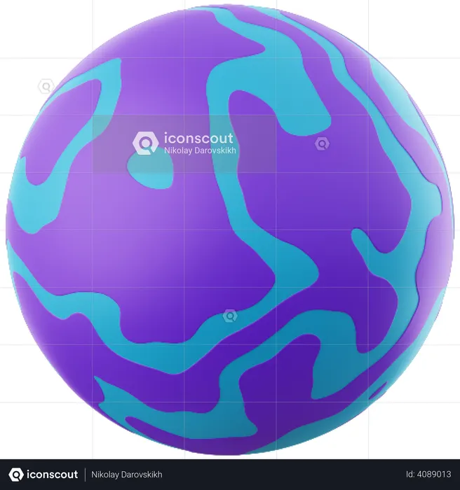 Planet  3D Illustration