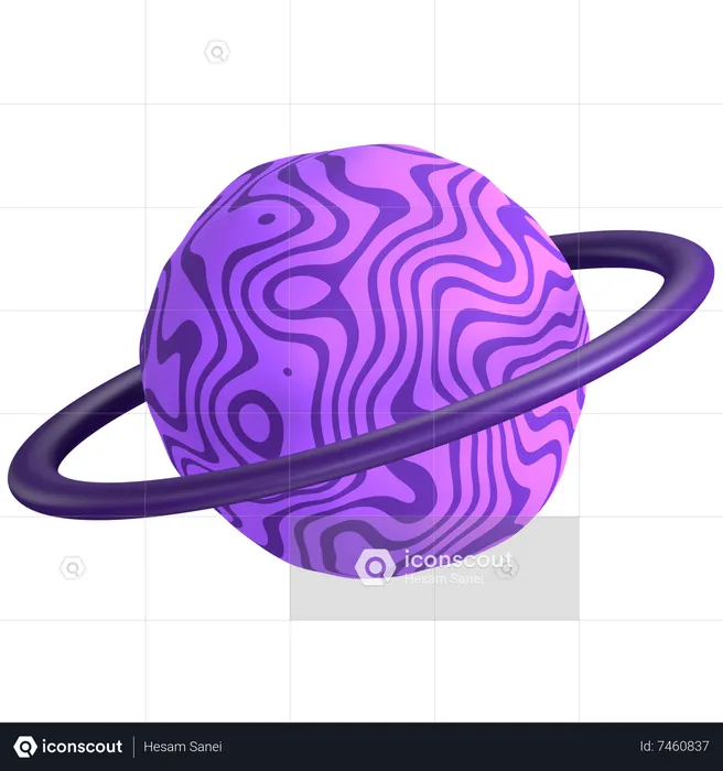 Planet  3D Illustration