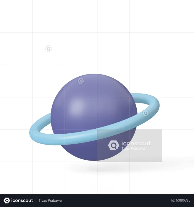 Planet Orbit  3D Icon