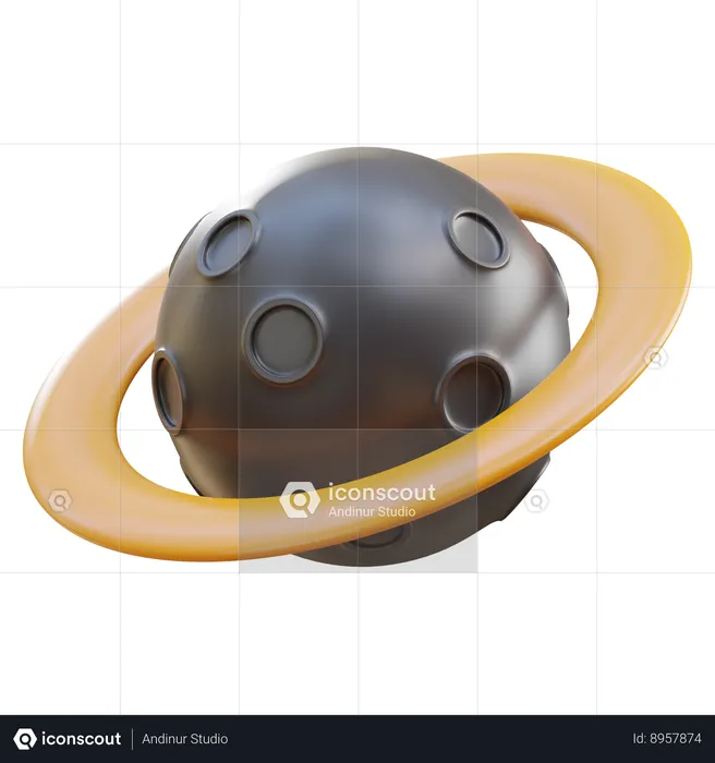 Planeta  3D Icon