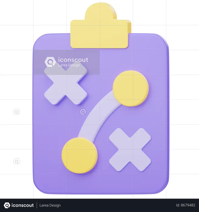 Planning Strategy  3D Icon