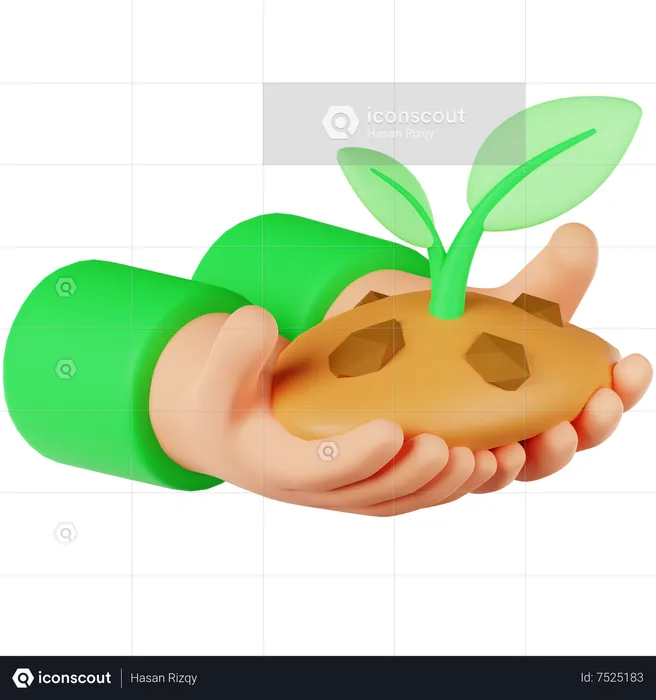 Plant  3D Icon