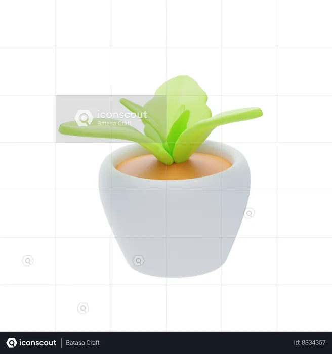 Plant  3D Icon