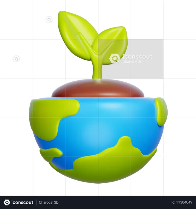 Plant  3D Icon