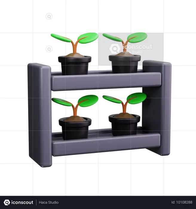 Plant  3D Icon