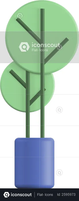 Plant  3D Illustration