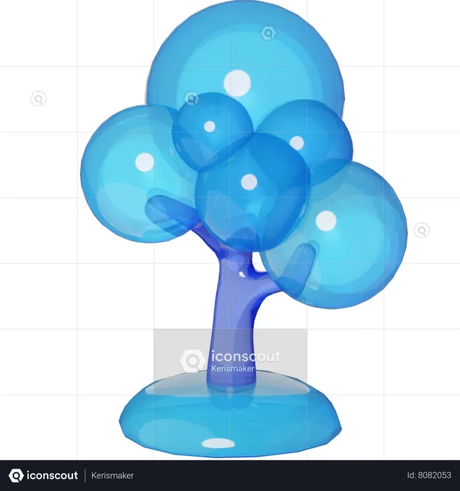 Plant Tree  3D Icon
