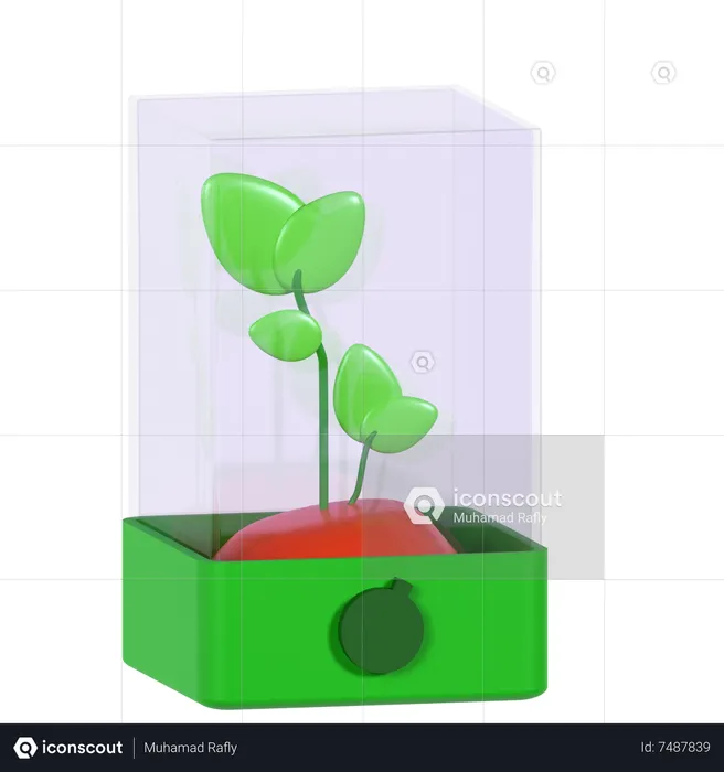 Planta artificial  3D Icon