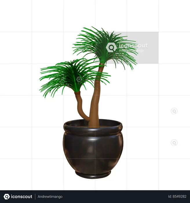 Planta da casa  3D Icon