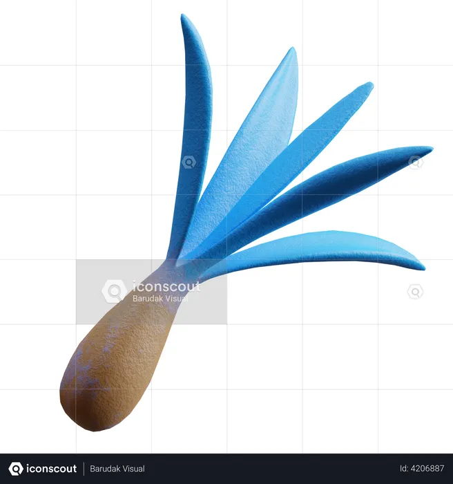 Planta herbaria  3D Illustration