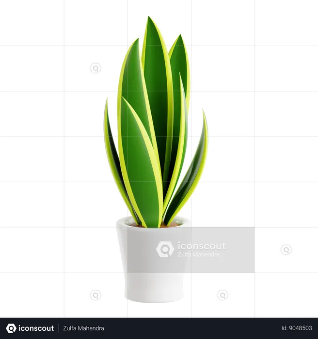 Planta serpiente  3D Icon