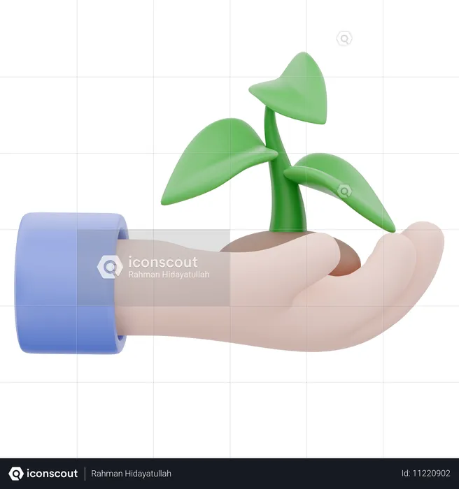 Plante de détention  3D Icon