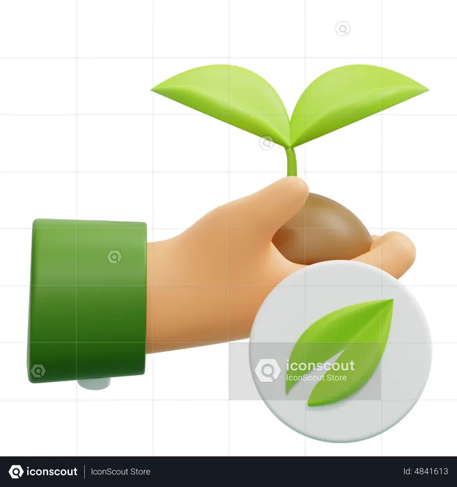 Plantio  3D Icon