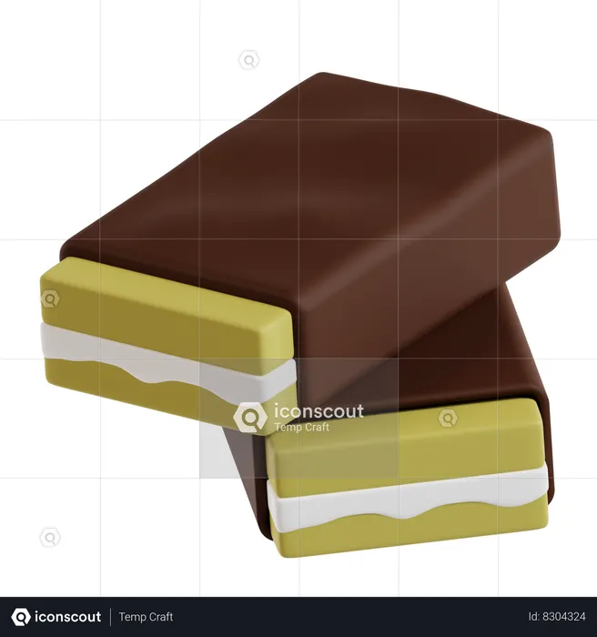 Tranche  3D Icon
