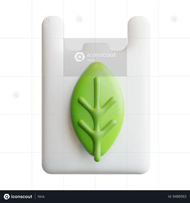 Plastic bag  3D Icon