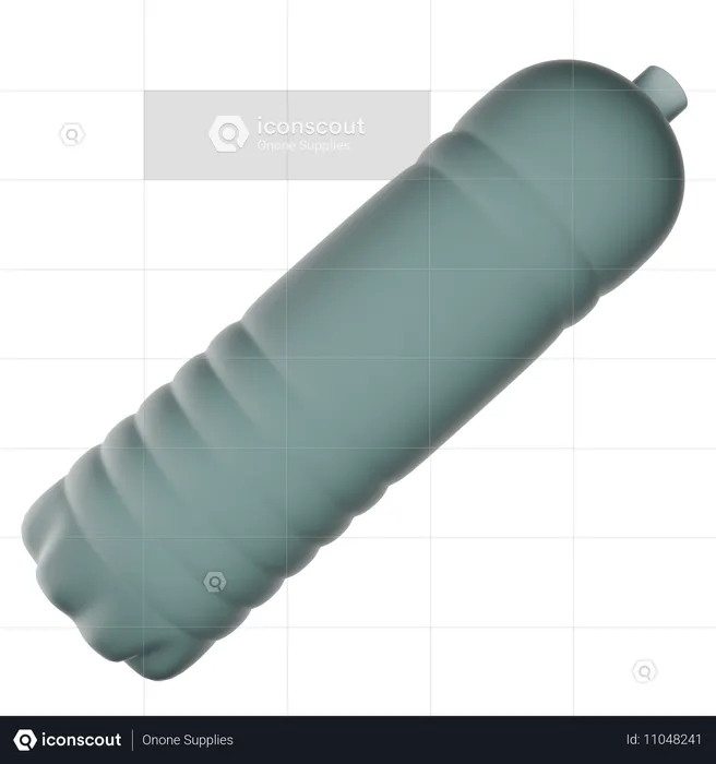 Plastic Bottle  3D Icon