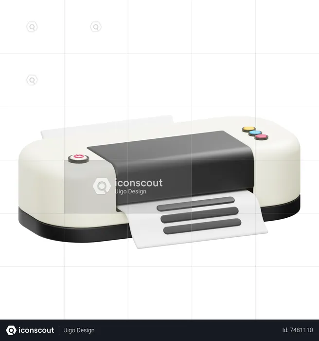 Machine à plastifier  3D Icon