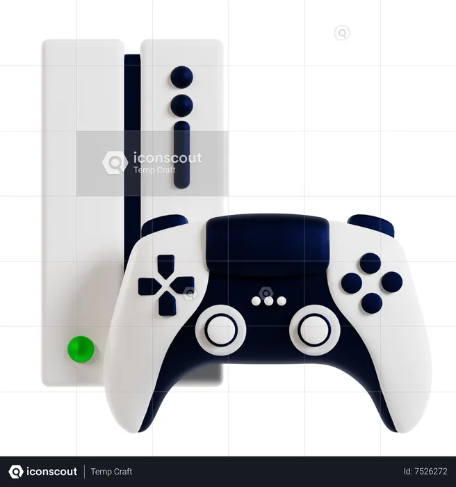 Playstation 5  3D Icon