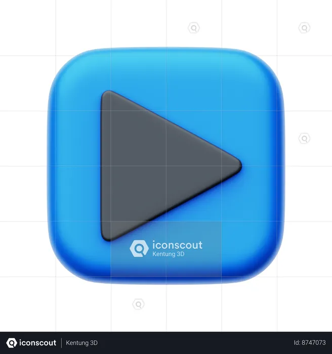 Play Video  3D Icon