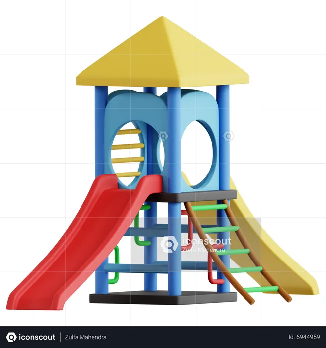 Playground  3D Icon