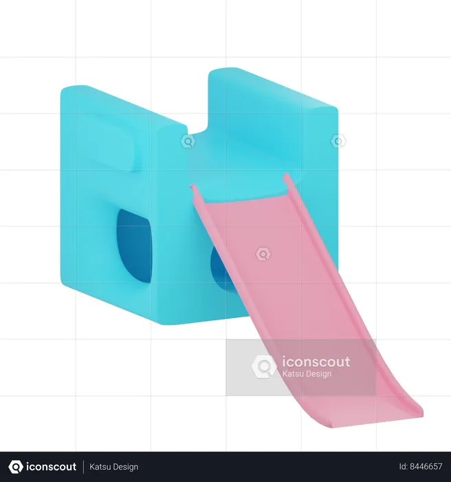 Playground Slide  3D Icon