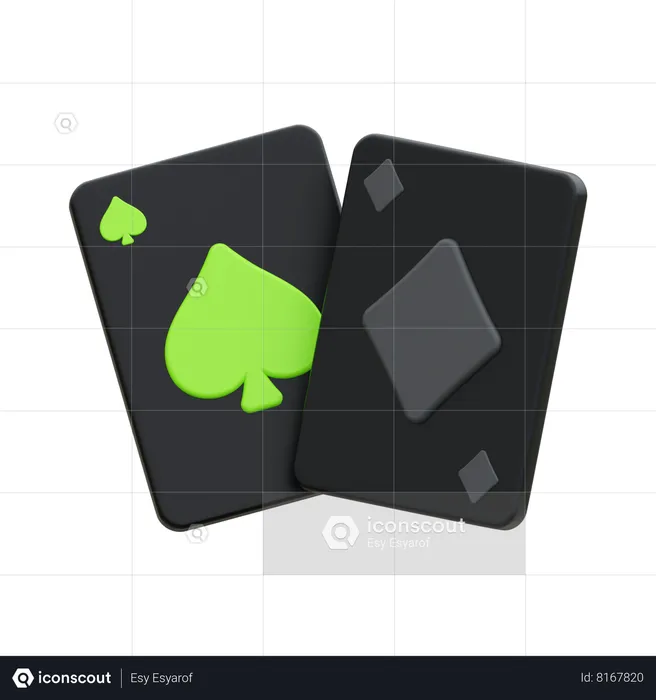 Playing Cards  3D Icon