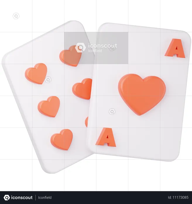 Playing Cards  3D Icon