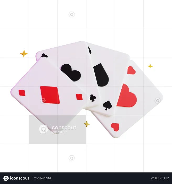 Playing Cards  3D Icon