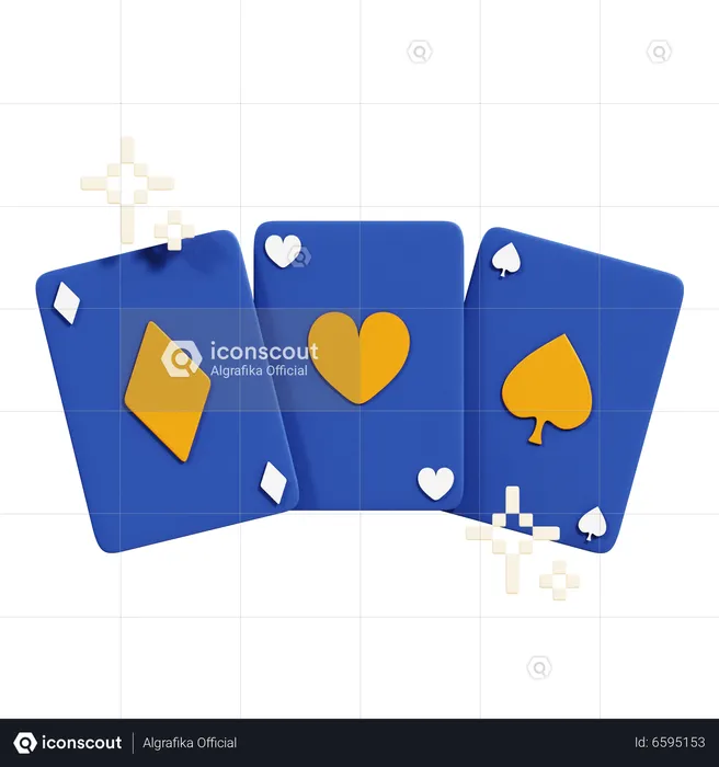 Playing Cards  3D Icon